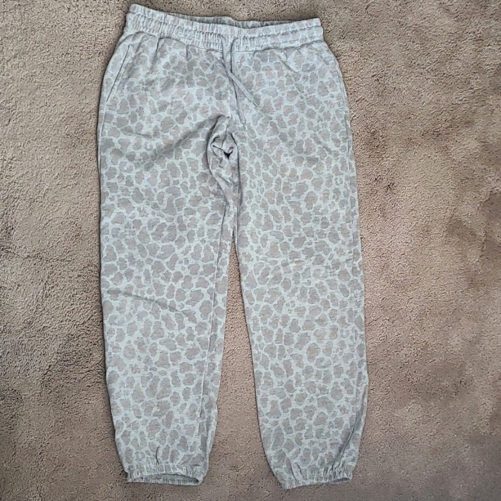 Womens animal print sweatpants
